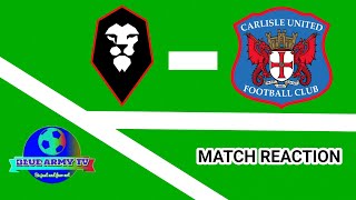 Salford City 01 Carlisle United [upl. by Robina397]