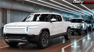 Inside Rivian Manufacturing Facility in Normal US  Mega Factory Tour [upl. by Rysler]