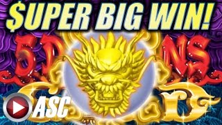 ★SUPER BIG WIN★ 5 DRAGONS GOLD Aristocrat  MISS CATHY TAKES CHARGE Slot Machine Bonus [upl. by Divadnoj]