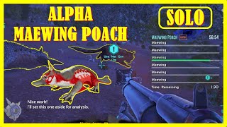 ARK Official PVE  Solo Alpha Maewing Poach  Genesis 2 DLC [upl. by Helge534]