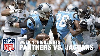 Panthers vs Jaguars  Week 1 Highlights  NFL [upl. by Ecilef]