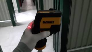 DeWalt Laser DW0822  DE0881 [upl. by Annanhoj899]