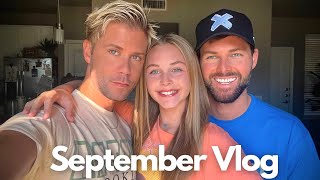 SEPTEMBER VLOG Shopping For Our 10 Year Anniversary Making Disneyland Plans 1st Cotillion amp More [upl. by Asirral897]