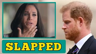 SLAPPED🛑 Prince Harry Angrily Slapped Meghan for Disrespectful crossing her legs at ESPY Awards [upl. by Phelips357]