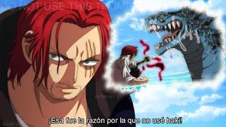 Shanks revela porque não usou Haki e sacrificou seu braço por Luffy  One Piece [upl. by Lleval]