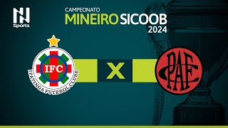 Campeonato Mineiro 2024 Ipatinga x Pouso Alegre  3ª Rodada [upl. by Aicat]