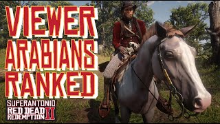 Viewers Rank The Arabian Horses in Red Dead Redemption 2 [upl. by Yanad]