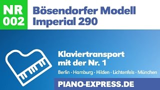 Bösendorfer Modell Imperial 290  PianoExpressde [upl. by Gniliem926]