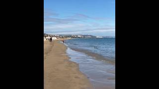 Pescara beach October And yes that is a guy in speedos in the distance pescara abruzzo italy [upl. by Magdaia]