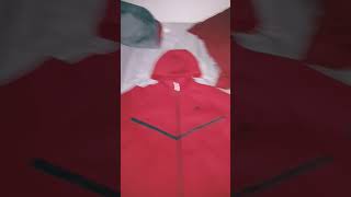 Red nike tech fleece new season 2024 [upl. by Irehj]