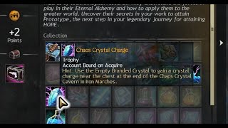 GW2│Chaos Crystal Charge How to Get it  Hope III Collection  Guide 2024 [upl. by Eniamahs]