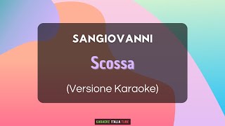 Sangiovanni  Scossa Base Musicale Karaoke Cover [upl. by Deer]