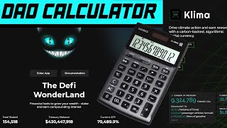 DAO Calculator to track your Gains  TIME OHM KLIMA [upl. by Cardwell958]