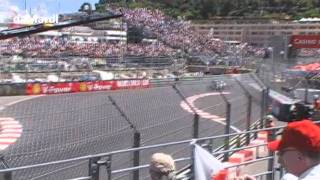 F1 Monaco GP 2011 view from stand K [upl. by Zerelda]