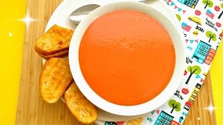 Super Easy Tomato Soup  Creamy Tomato Soup Recipe [upl. by Griselda]