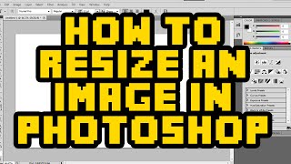 How To Resize An Image In Photoshop CS6 2017  Resize Layer  Image In Photoshop Tutorial [upl. by Nwahsel]