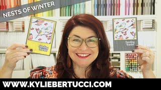 Cozy Cardmaking with the Nests of Winter Suite  Thinking of You Project Tutorial [upl. by Suilenroc]