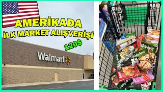 Amerika Market Fiyatları Yeni Evime İlk Market Alışverişi Amerika Vlog 2024 [upl. by Atteuqram]