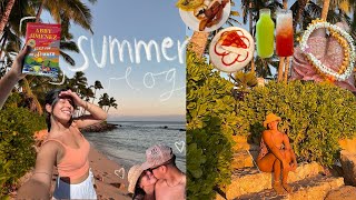 a summer at home vlog sunset date house updates clothes amp yummy eats [upl. by Jenica]