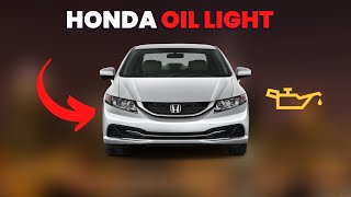 How To Reset Oil Light On Honda Civic Step By Step Guide [upl. by Kihtrak]