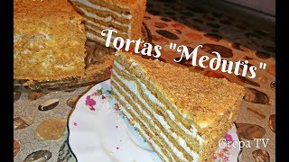 Visų laikų gardžiausias medaus tortas [upl. by Nnylecyoj]