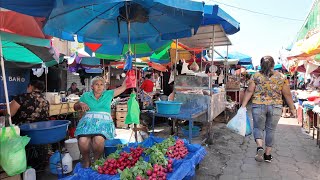 BUSY MARKET IN EL SALVADOR EL MERCADO COLON DE SANTA ANA 2024 [upl. by Arykahs]