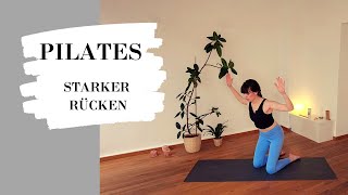 Sanftes Pilates Workout für einen starken Rücken [upl. by Corrie274]