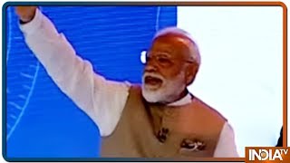 Salaam India 2019 Watch PM Modis historically exclusive interaction with India TVs Rajat Sharma [upl. by Erie897]