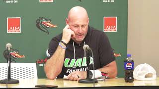 11423  UAB Football PostGame Press Conference [upl. by Htabmas234]