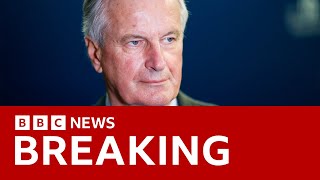 Michel Barnier named by Macron as new French prime minister  BBC News [upl. by Mauricio]