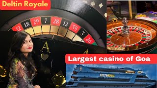 DELTIN ROYALE CASINO full tour  GOA VLOG 2024  OMG it’s awesome [upl. by Datha]