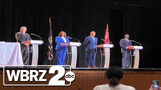 EBR mayor candidates make final pitch at WBRZBRAC debate [upl. by Manon]