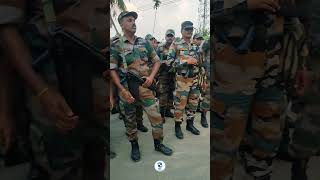 Powerful Ground Force Tripura State Rifles on duty time swagtsrmotivationstatusdharmanagar [upl. by Worra]