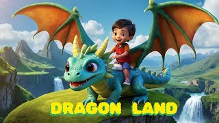 Dragon land story  animation story for kids Story Times [upl. by Adiell]