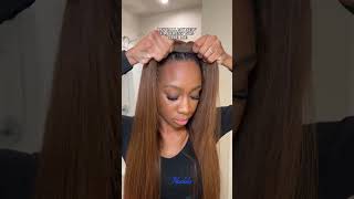 Lets get into this Yaki wig from Amazon Nadula ‍ link in Nadulahairamazon [upl. by Grindle]