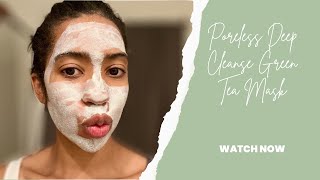 Poreless Deep Cleanse Green Tea Mask Stick Honest Review [upl. by Amis789]