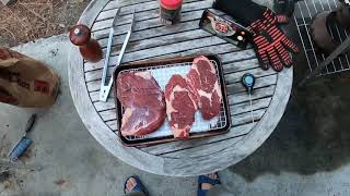 How to Cook Bison Steaks [upl. by Ahsahtan]