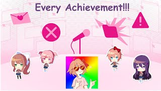 How to Get Every Single Achievement in DDLC [upl. by Eirased]