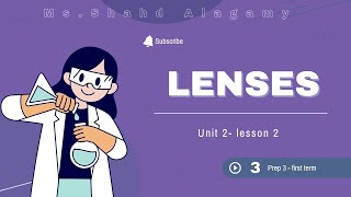 Lenses Unit 2 lesson 2 Science prep 3 first term 2025 [upl. by Ylenaj]