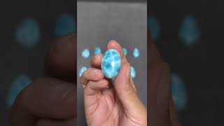 拉利瑪  Larimar｜feelthestone｜水晶 礦石 crystal minerals 拉利瑪 larimar [upl. by Cirederf]