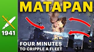 Battle of Cape Matapan Just Four Minutes to Cripple a Fleet [upl. by Esahc]