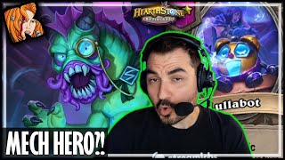 SHUDDERWOCK IS A MECH HERO  Hearthstone Battlegrounds [upl. by Hourigan]