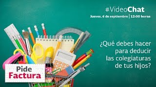 Qué debes hacer para deducir la colegiatura de tus hijos [upl. by Hildebrandt]