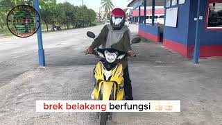 RPM amp RSM  Rutin Pemeriksaan Motosikal amp Rutin Sebelum Menunggang bagi calon Motosikal B2 [upl. by Mallis]