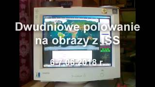 Odbiór obrazu z Międzynarodowej Stacji Kosmicznej SSTV PL 2 [upl. by Pheni846]