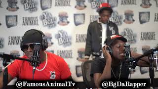 Tallassee Alabama Rapper BG Da Rapper Stops by Drops Hot Freestyle on Famous Animal Tv [upl. by Spanos]