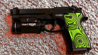 Review Lok ultra thin grips for Beretta 92 [upl. by Idroj38]