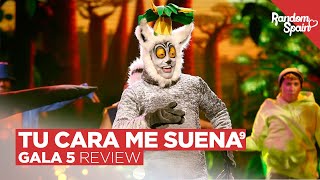 Tu Cara Me Suena 9  Gala 5 Review [upl. by Marigolda]