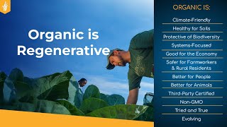 Organic is Regenerative Webinar [upl. by Yellah996]