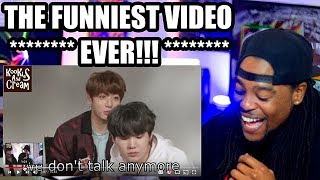 BTS Speaking English Compilation  funniest moments  REACTION [upl. by Aicileb]